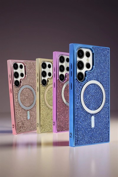 Mey İthalat®  Samsung Galaxy S25 Ultra Helen Magsafe Kapak - Rainbow