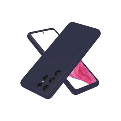 Mey İthalat®  Samsung Galaxy S25 Ultra Kılıf First Silikon - Lacivert