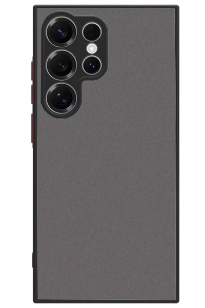 Mey İthalat®  Samsung Galaxy S25 Ultra Kılıf Montreal Silikon Kapak - Siyah