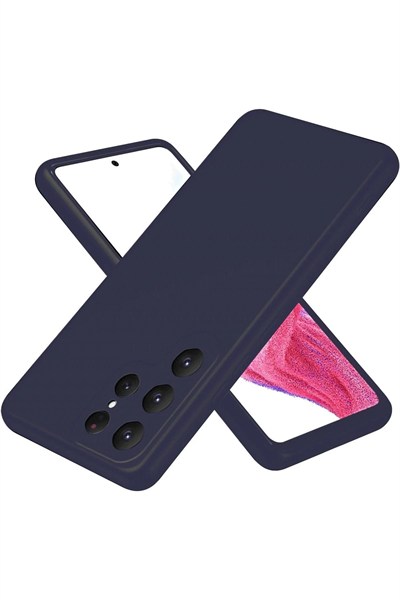 Mey İthalat®  Samsung Galaxy S25 Ultra Kılıf First Silikon - Lacivert