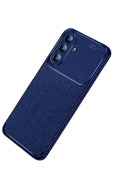 Mey İthalat®  Samsung Galaxy S26 Auto Focus Karbon Kapak - Lacivert