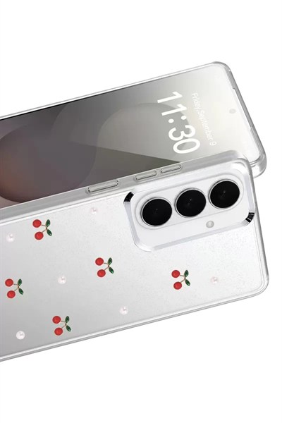 Mey İthalat®  Samsung Galaxy S26 Fiyonk Desenli Kapak - Desen 9