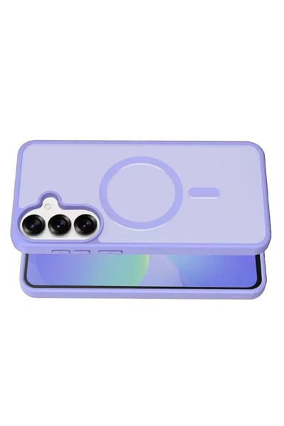 Mey İthalat®  Samsung Galaxy S26 Jota Magsafe Kapak - Lila