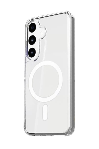 Mey İthalat®  Samsung Galaxy S26 Magneticsafe Şeffaf Silikon - Şeffaf
