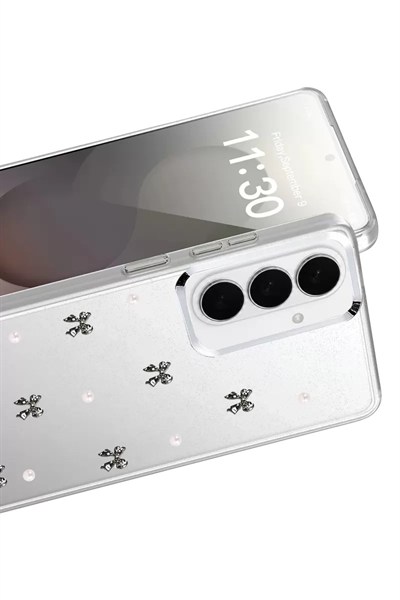 Mey İthalat®  Samsung Galaxy S26 Plus Fiyonk Desenli Kapak - Desen 8
