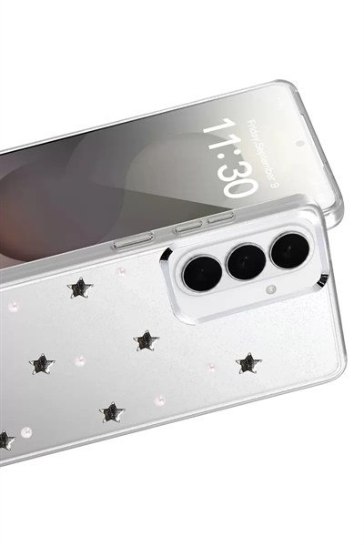 Mey İthalat®  Samsung Galaxy S26 Plus Fiyonk Desenli Kapak - Desen 7