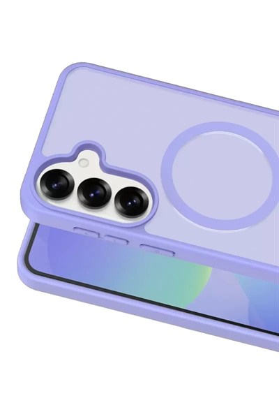 Mey İthalat®  Samsung Galaxy S26 Plus Jota Magsafe Kapak - Lila