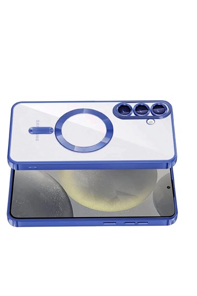 Mey İthalat®  Samsung Galaxy S26 Plus Kross Magneticsafe Kapak - Lacivert