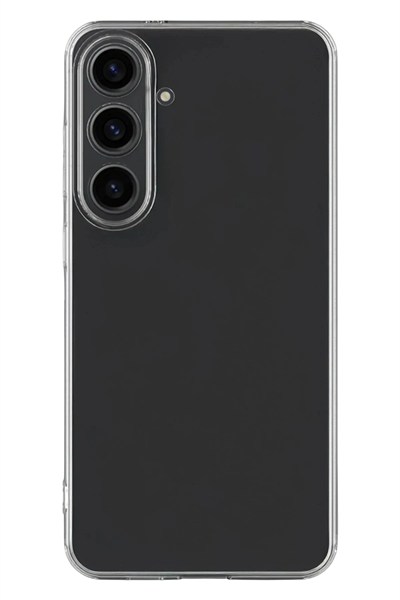 Mey İthalat®  Samsung Galaxy S26 Plus Lüx Şeffaf Silikon - Şeffaf