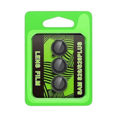 Mey İthalat®  Samsung Galaxy S26 Plus Raze Metal Kamera Lens - Siyah