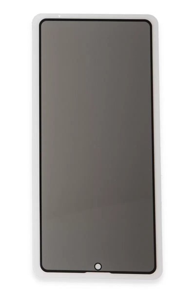 Mey İthalat®  Samsung Galaxy S26 Ultra 3D Antistatik Hayalet Cam Ekran Koruyucu - Siyah