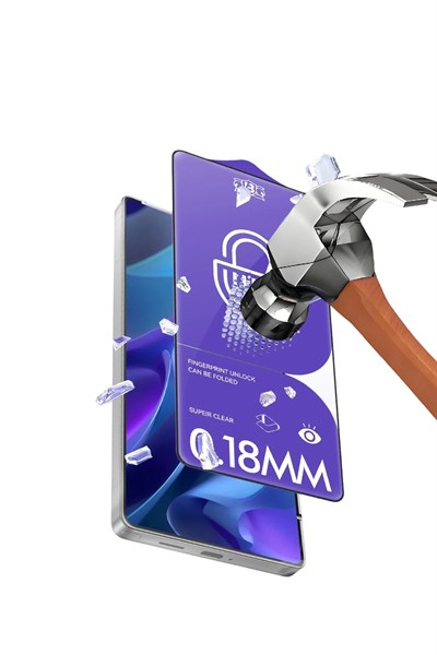 Mey İthalat®  Samsung Galaxy S26 Ultra Bilvis 3D Cam Ekran Koruyucu - Siyah