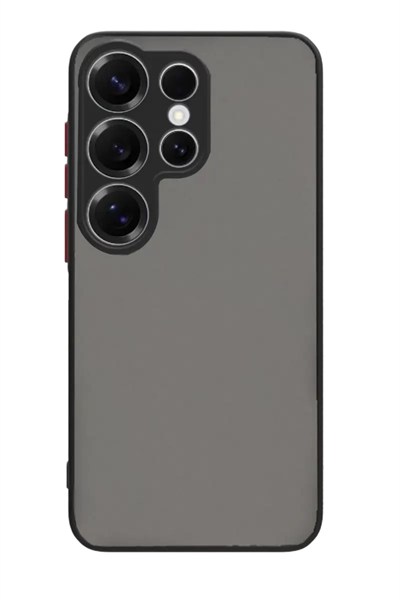 Mey İthalat®  Samsung Galaxy S26 Ultra Montreal Silikon Kapak - Siyah