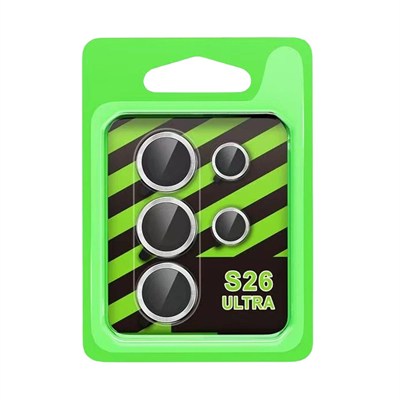 Mey İthalat®  Samsung Galaxy S26 Ultra Raze Metal Kamera Lens - Gümüş