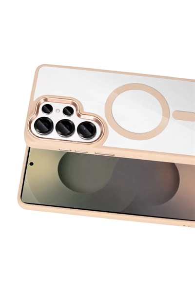 Mey İthalat®  Samsung Galaxy S26 Ultra Terea Magsafe Kapak - Pembe