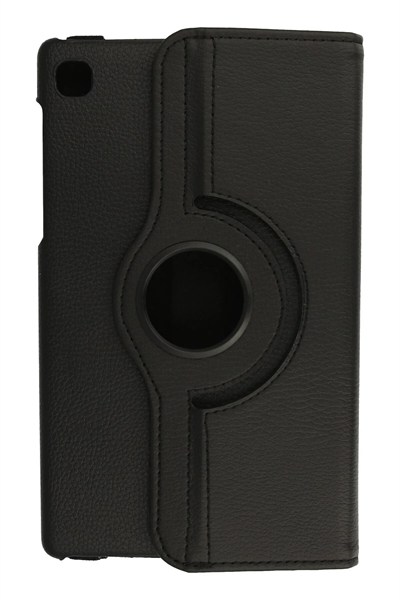 Mey İthalat®  Samsung Galaxy T220 Tab A7 Lite 8.7 Kılıf 360 Tablet Deri Kılıf - Siyah