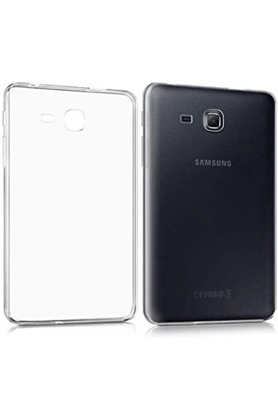 Mey İthalat®  Samsung Galaxy T280 Tab A 7 Kılıf Tablet Şeffaf Silikon