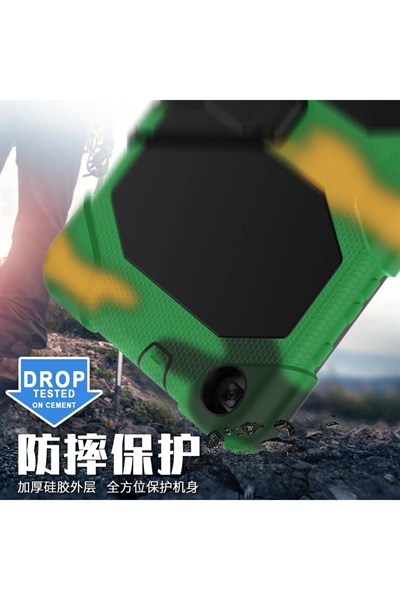 Mey İthalat®  Samsung Galaxy T290 Tab A 8 Kılıf Griffin Tablet Kapak - Kamuflaj