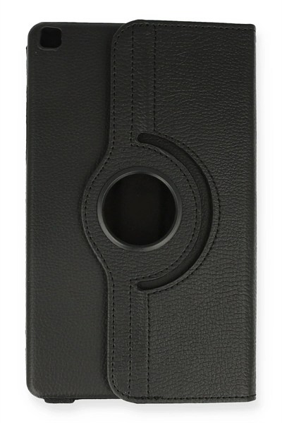 Mey İthalat®  Samsung Galaxy T290 Tab A 8 Kılıf 360 Tablet Deri Kılıf - Siyah