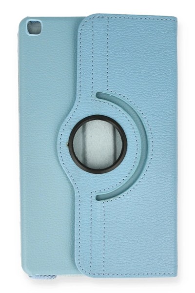 Mey İthalat®  Samsung Galaxy T290 Tab A 8 Kılıf 360 Tablet Deri Kılıf - Turkuaz