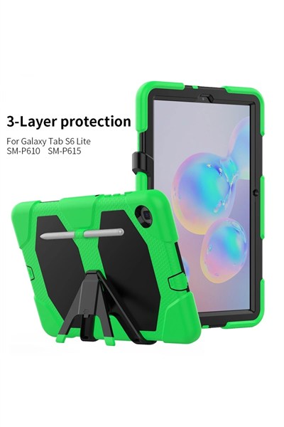 Mey İthalat®  Samsung Galaxy T500 Tab A7 10.4 Kılıf Griffin Tablet Kapak - Yeşil