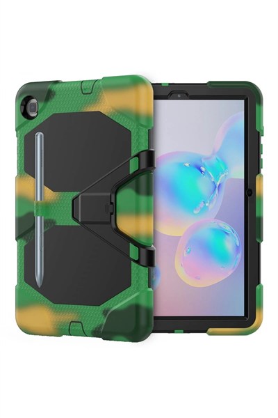 Mey İthalat®  Samsung Galaxy T500 Tab A7 10.4 Kılıf Griffin Tablet Kapak - Kamuflaj