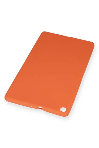 Mey İthalat®  Samsung Galaxy T510 Tab A 10.1 Kılıf Evo Tablet Silikon - Turuncu