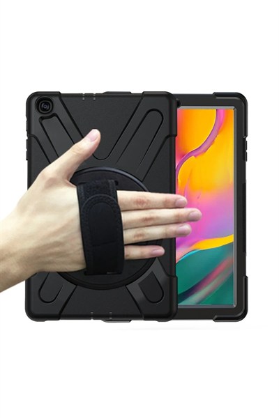 Mey İthalat®  Samsung Galaxy T510 Tab A 10.1 Kılıf Amazing Tablet Kapak - Siyah