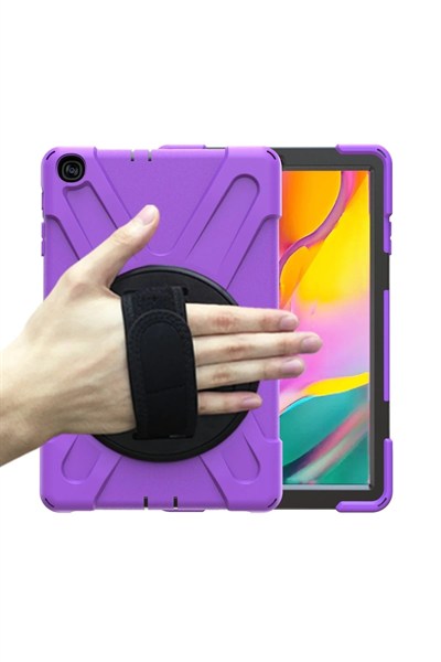 Mey İthalat®  Samsung Galaxy T510 Tab A 10.1 Kılıf Amazing Tablet Kapak - Mor