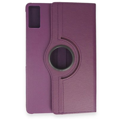 Mey İthalat®  Samsung Galaxy T550 Tab A 9.7 Kılıf 360 Tablet Deri Kılıf - Mürdüm