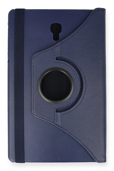 Mey İthalat®  Samsung Galaxy T590 Tab A 10.5 Kılıf 360 Tablet Deri Kılıf - Lacivert
