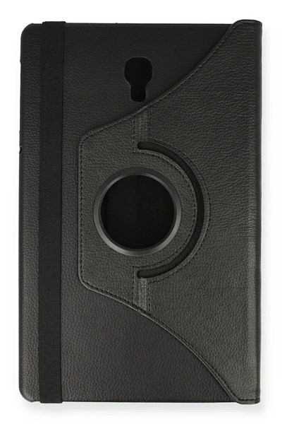 Mey İthalat®  Samsung Galaxy T590 Tab A 10.5 Kılıf 360 Tablet Deri Kılıf - Siyah