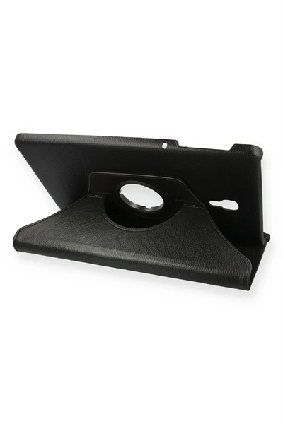 Mey İthalat®  Samsung Galaxy T590 Tab A 10.5 Kılıf 360 Tablet Deri Kılıf - Siyah