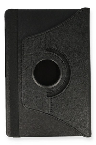 Mey İthalat®  Samsung Galaxy T720 Tab S5e 10.5 Kılıf 360 Tablet Deri Kılıf - Siyah