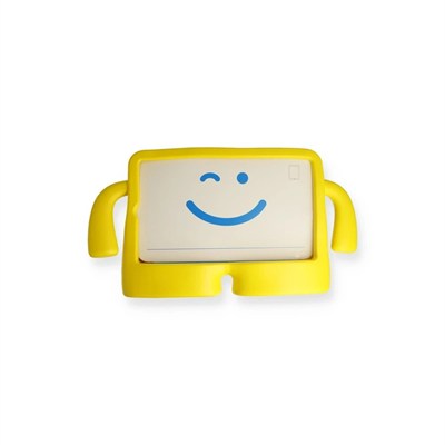 Mey İthalat®  Samsung Galaxy Tab A9 Plus Kılıf Karakter Tablet Silikon - Sarı