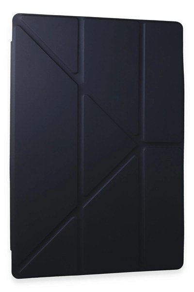 Mey İthalat®  Samsung Galaxy Tab A9 Plus Kılıf Kalemlikli Mars Tablet Kılıfı - Lacivert