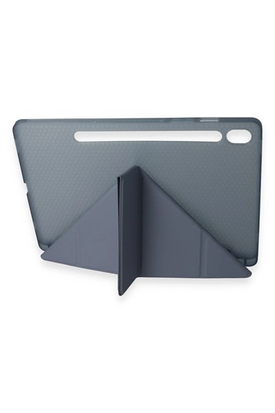 Mey İthalat®  Samsung Galaxy Tab A9 Plus Kılıf Kalemlikli Mars Tablet Kılıfı - Lavender