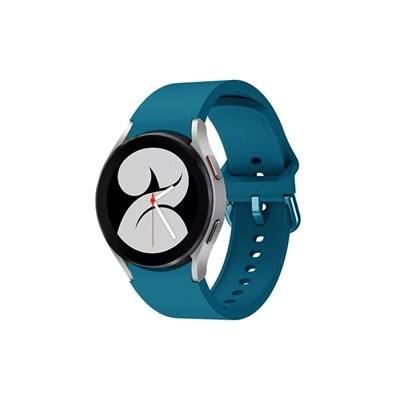 Mey İthalat®  Samsung Galaxy Watch 4 Klasik Kordon - Petrol Mavisi