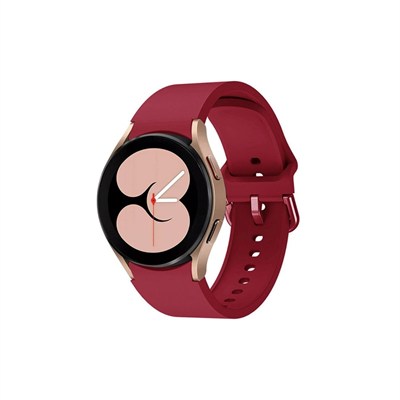 Mey İthalat®  Samsung Galaxy Watch 4 Klasik Kordon - Mürdüm