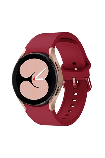 Mey İthalat®  Samsung Galaxy Watch 4 Klasik Kordon - Mürdüm