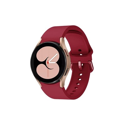 Mey İthalat®  Samsung Galaxy Watch 4 Klasik Kordon - Mürdüm