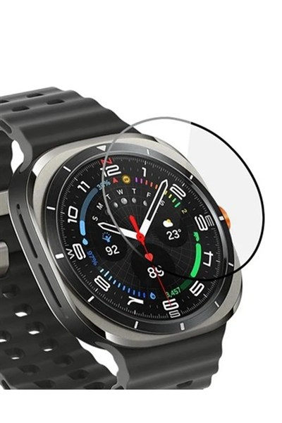 Mey İthalat®  Samsung Galaxy Watch Ultra 47mm Polymer Nano Ekran Koruyucu - Şeffaf