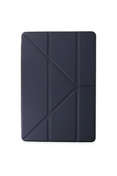 Mey İthalat®  Samsung Galaxy X200 Tab A8 10.5 Kılıf Kalemlikli Mars Tablet Kılıfı - Lacivert