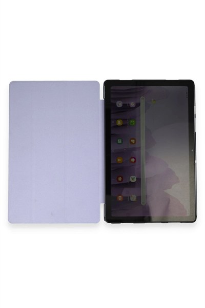 Mey İthalat®  Samsung Galaxy X200 Tab A8 10.5 Kılıf Tablet Smart Kılıf - Lila