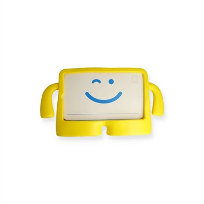 Mey İthalat®  Samsung Galaxy X610 Tab S9 FE Plus 12.4 Karakter Tablet Silikon - Sarı