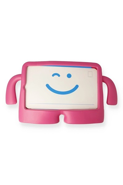 Mey İthalat®  Samsung Galaxy X610 Tab S9 FE Plus 12.4 Karakter Tablet Silikon - Pembe