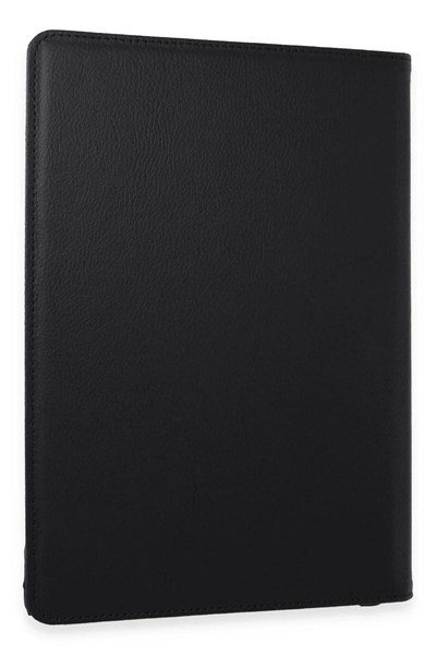 Mey İthalat®  Samsung Galaxy X610 Tab S9 FE Plus 12.4 Kılıf 360 Tablet Deri Kılıf - Siyah