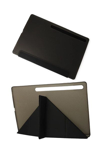 Mey İthalat®  Samsung Galaxy X930 Tab S11 Ultra 14.6 Kalemlikli Mars Tablet Kılıfı - Siyah