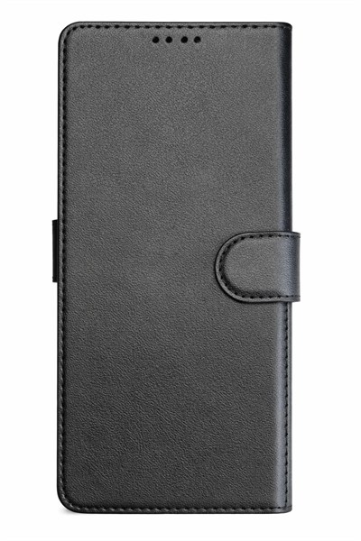 Mey İthalat®  Samsung Galaxy XCover 6 Pro Trend S Plus Kapaklı Kılıf - Siyah
