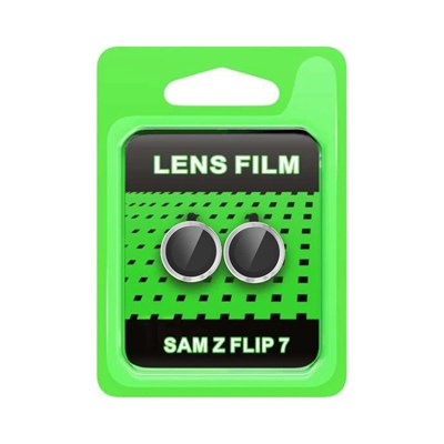 Mey İthalat®  Samsung Galaxy Z Flip 7 Raze Metal Kamera Lens - Gümüş